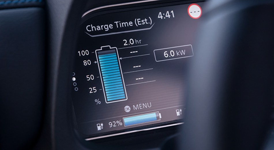 Full Home Charge (240V) in 7½ Hours-Vehicle Feature Image