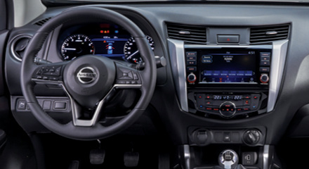 Nissan Navara LE Model Steering Wheel, Radio and Touch Screen